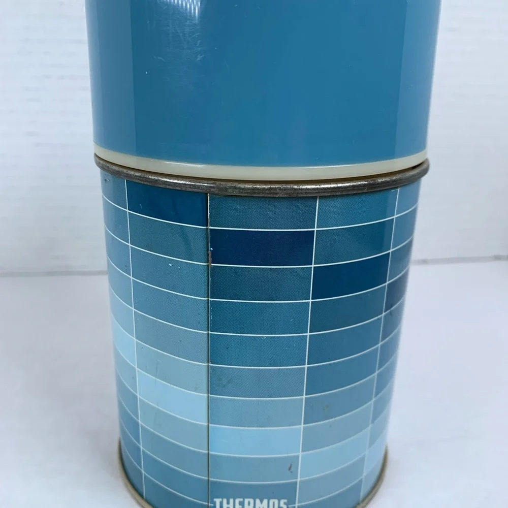 VTG Thermos Blue King-Seeley Insulated 1971 10 Oz Size (VC247)